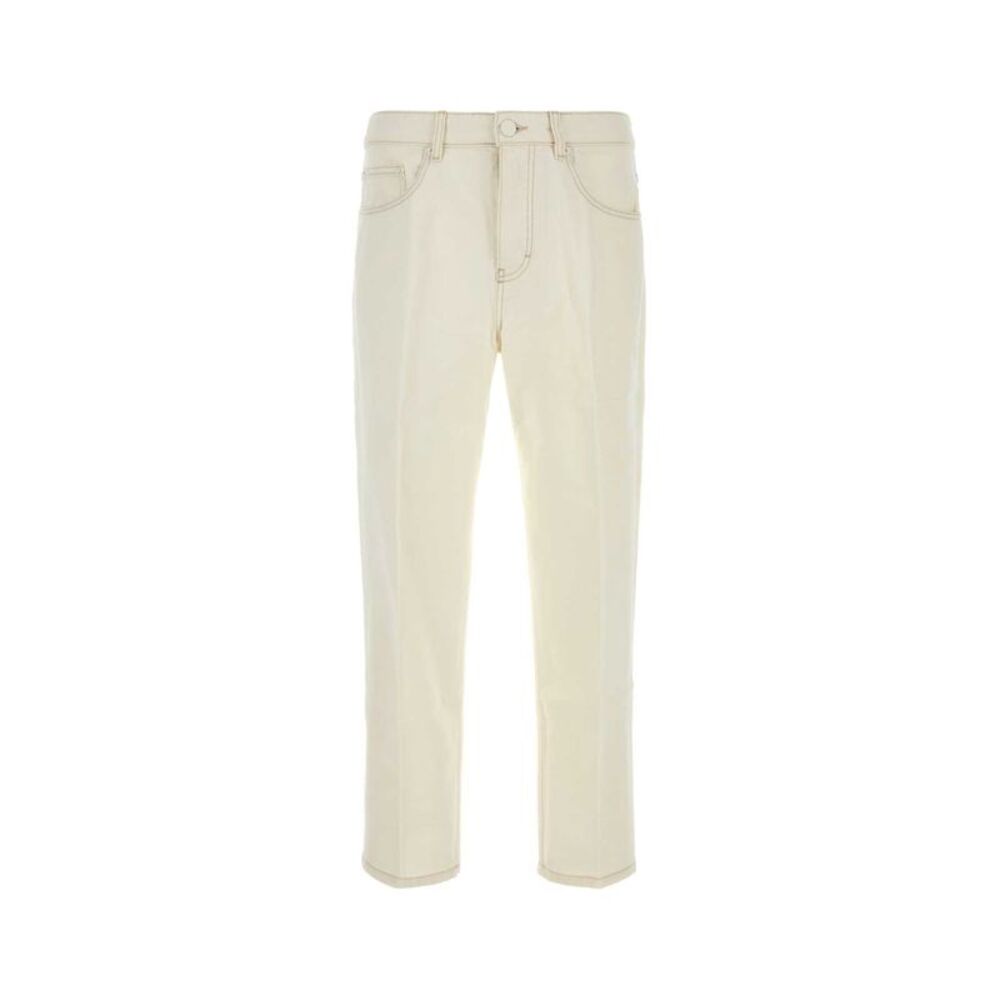 Ami Men White Denim Jeans